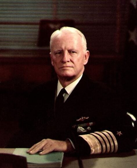 Admiral Chester Nimitz. Courtesy: Naval History and Heritage Command.