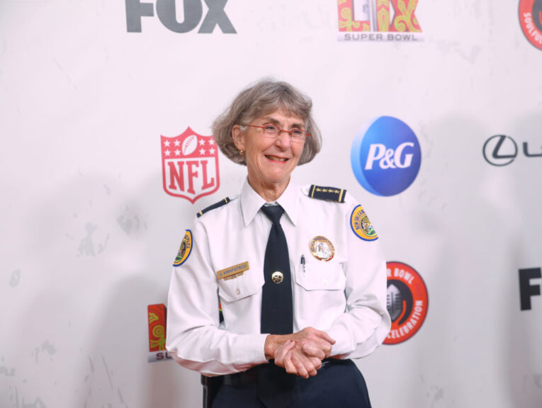NEW ORLEANS, LOUISIANA - FEBRUARY 05: New Orleans Chief of Police Anne Kirkpatrick arrives at Super Bowl Soulful Celebration at Mahalia Jackson Theater on February 05, 2025 in New Orleans, Louisiana. (Photo by Kaitlyn Morris/Getty Images)